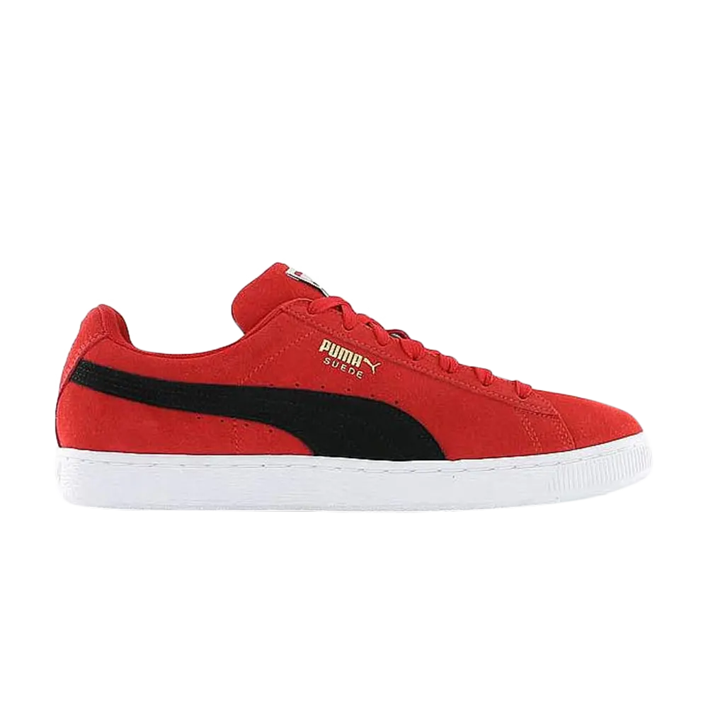 Кроссовки Suede Classic Puma, красный
