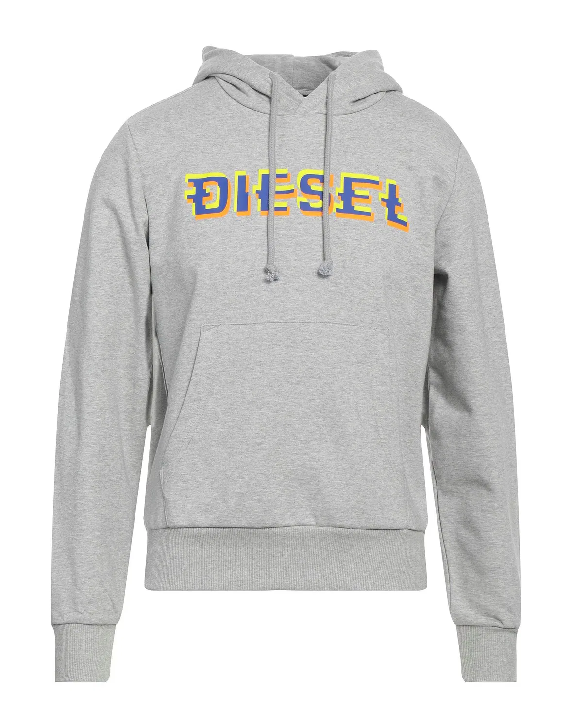 Свитшот с капюшоном DIESEL серый