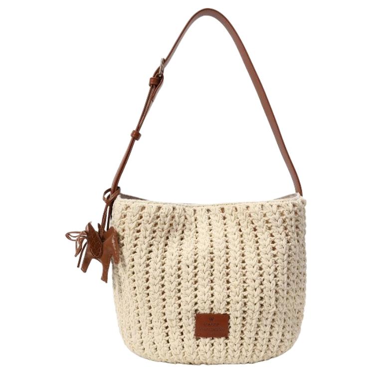 

PAYOT Льняная сумка через плечо Cana Sky женская экрю, Ecru