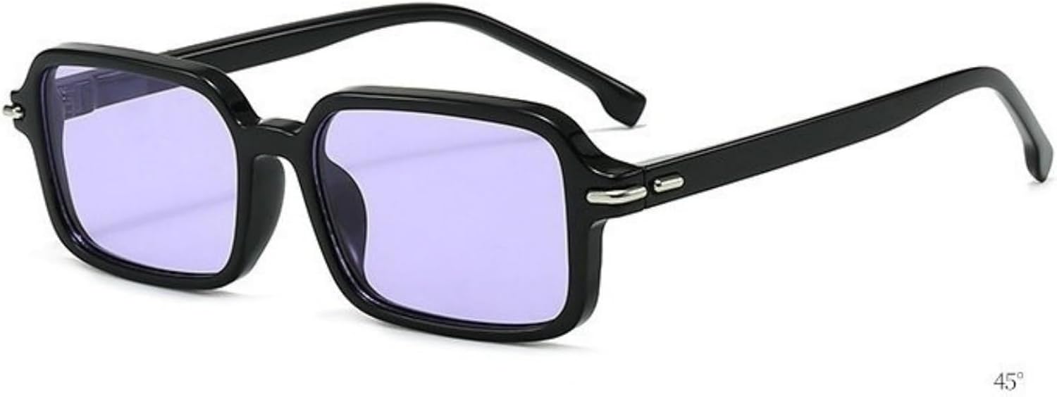 

Солнцезащитные очки Willochra Trend Narrow Square для женщин, модные прямоугольные солнцезащитные очки с заклепками, градиентный черный цвет, защита от ультрафиолета UV400, C8