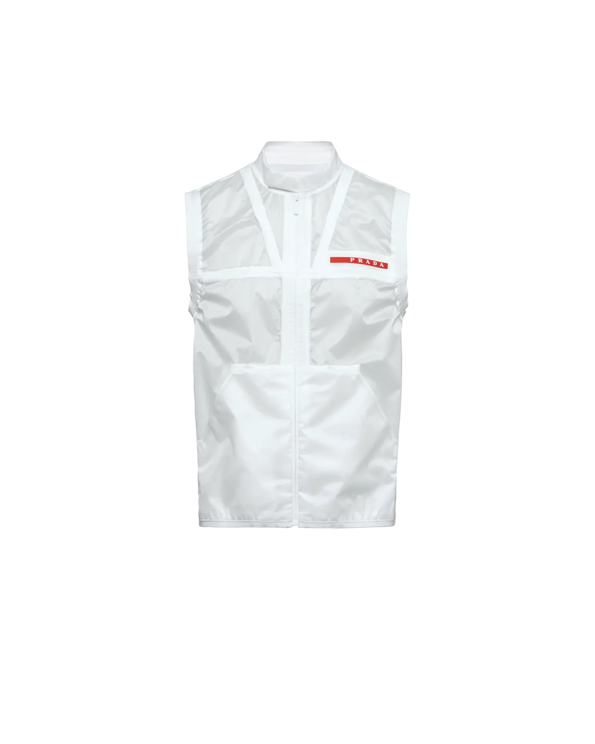 

Жилет из рипстопа Prada, белая