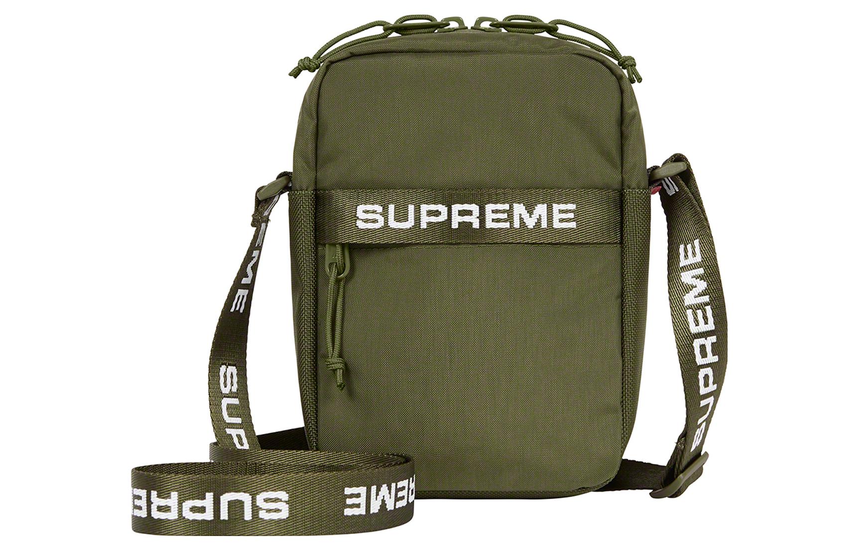 

Supreme Нейлоновая наплечная сумка чехол для телефона через плечо унисекс разноцветная