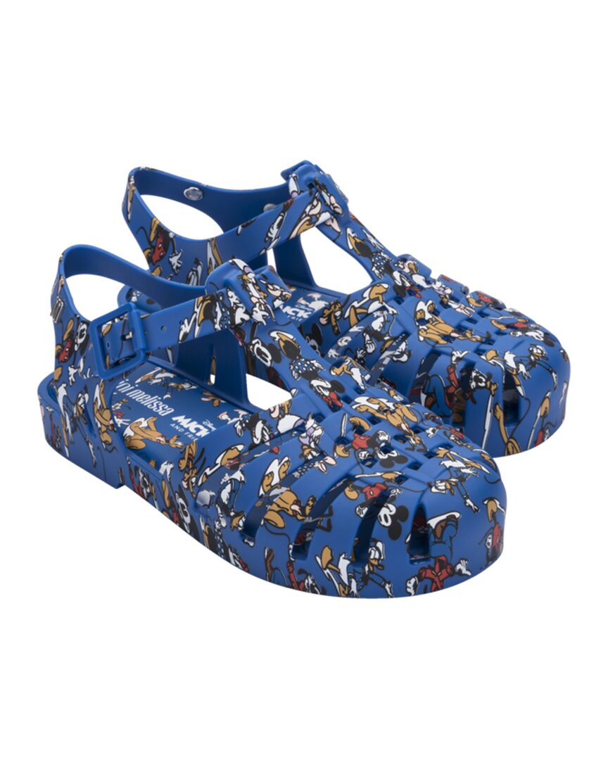 

Сандалии с принтом «Микки и друзья» Mini Melissa Mini, синий