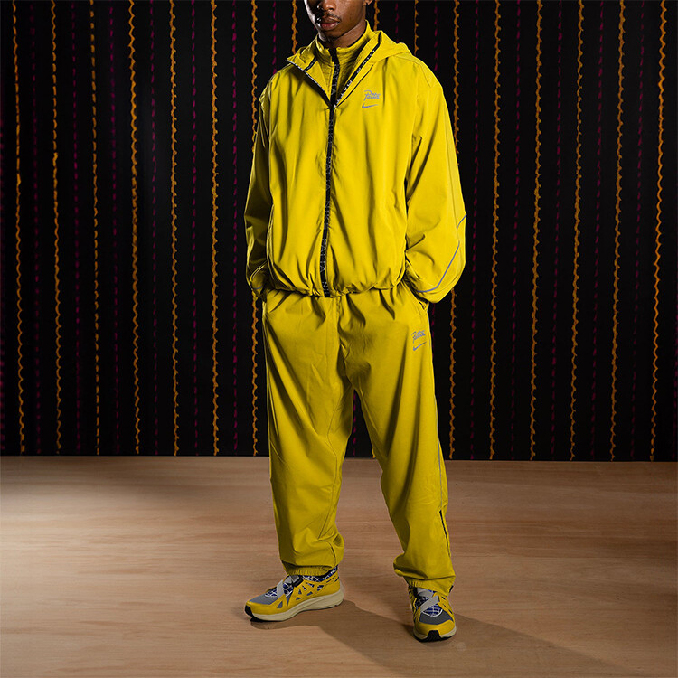 Куртка ко-бренда Patta X Patta унисекс желтая Nike, желтый — фото 3