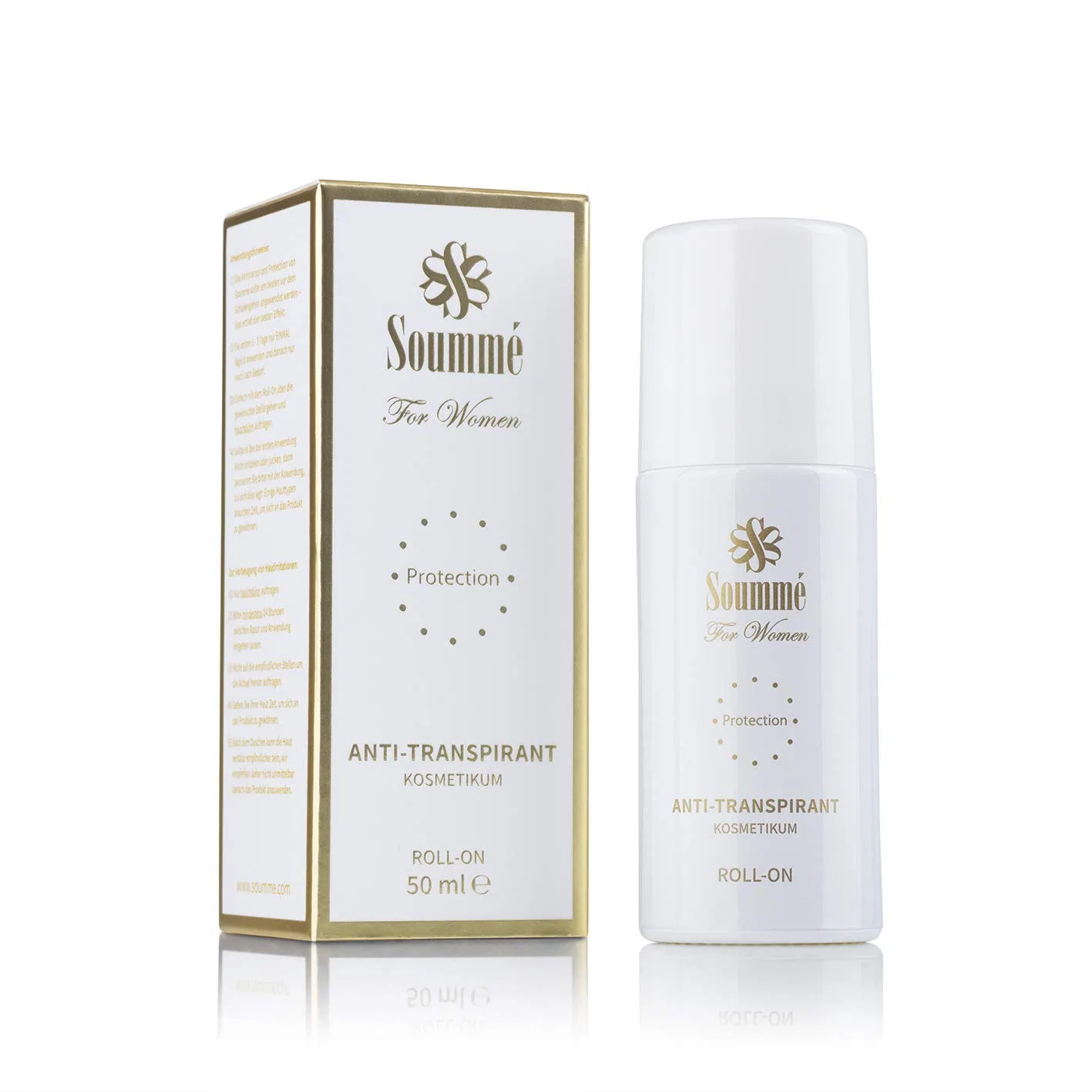 Женский роликовый антиперспирант Soumme Protection без запаха Soummé