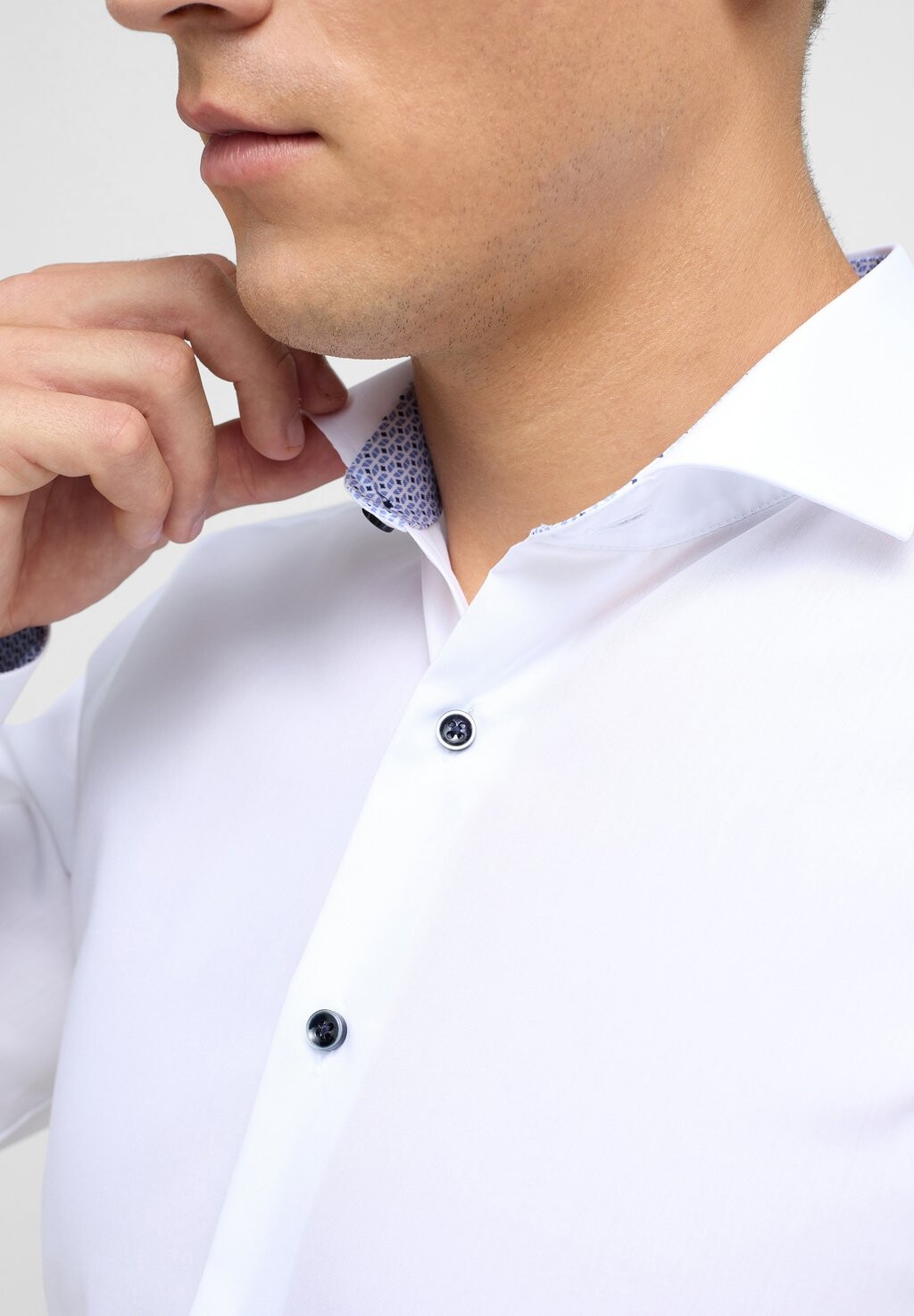 

Официальная рубашка ORIGINAL SHIRT SLIM FIT Eterna, белый
