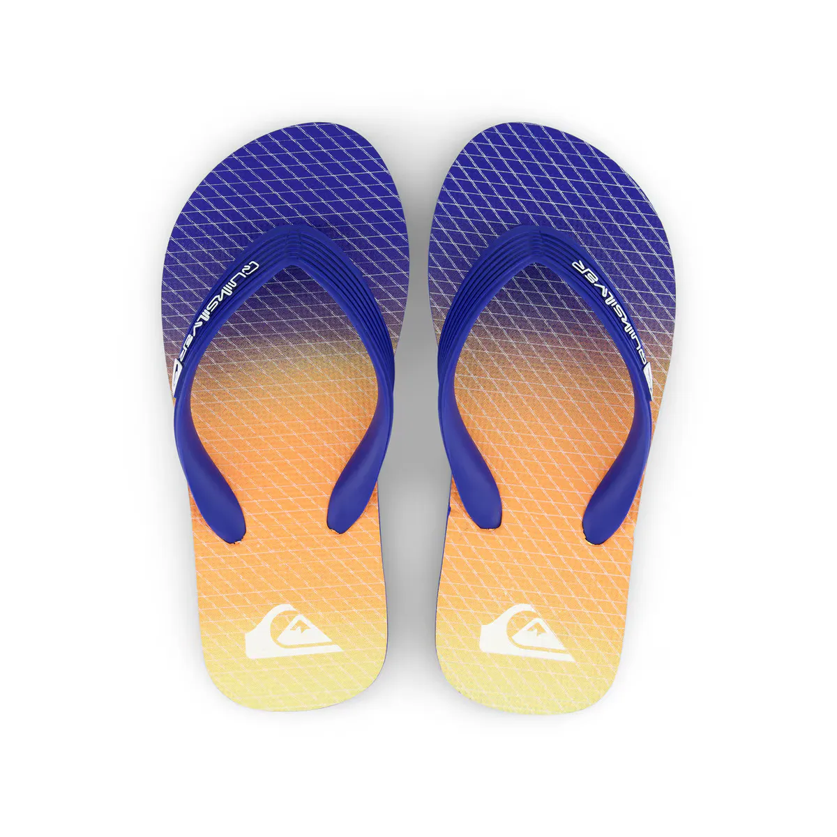 

Детские шлепанцы Quiksilver, оранжевый/синий