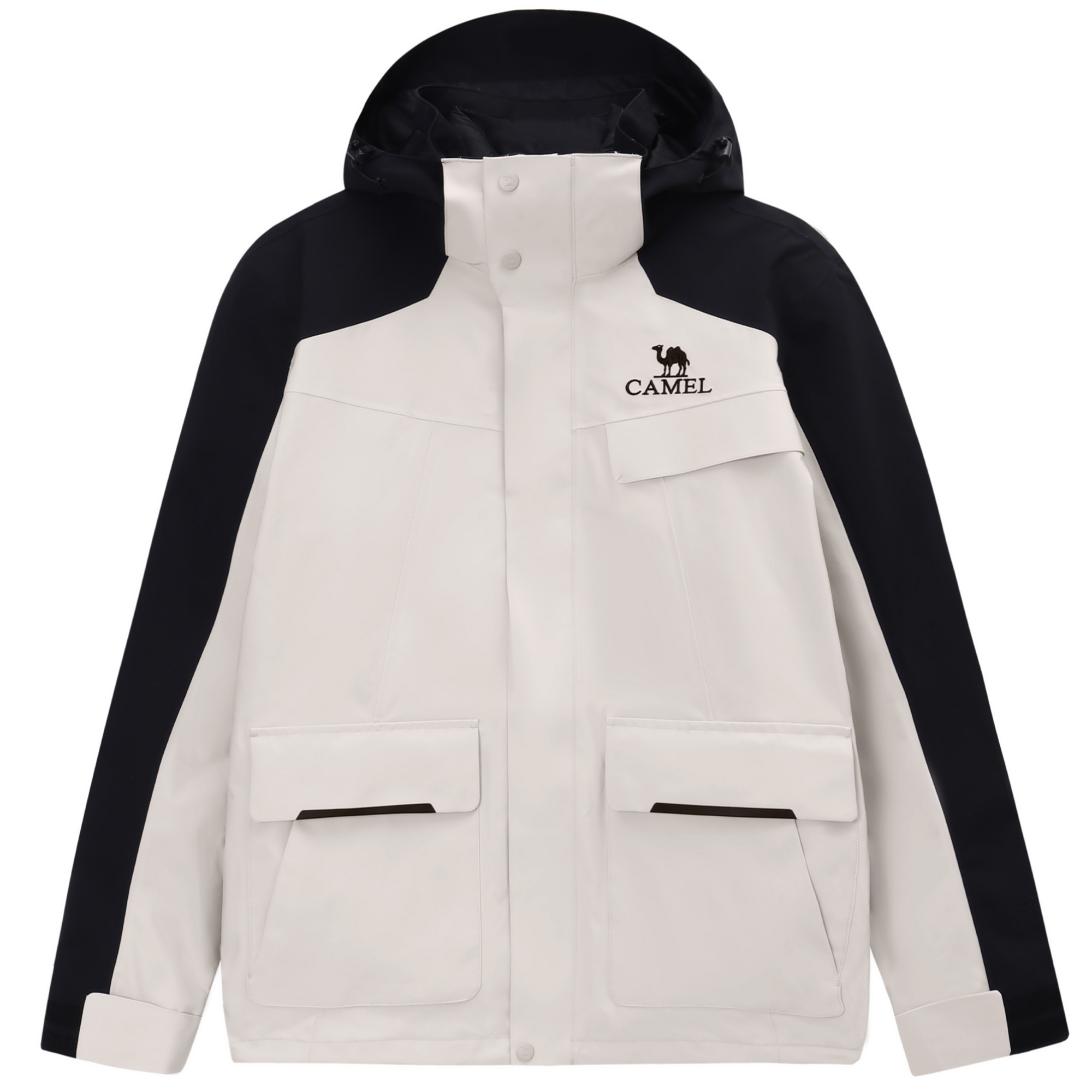 

CAMEL Ветровка для любой погоды Men's, Phantom Black/Oak Gray