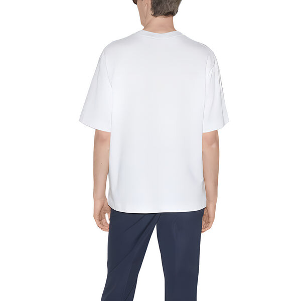 Футболка Gucci Cotton Jersey T-Shirt with Print, белый — фото 4
