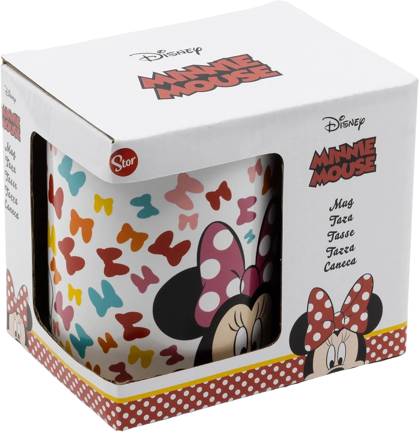 Кружка керамическая 325 мл Minnie So Edgy Bows в подарочной упаковке Stor — фото 3