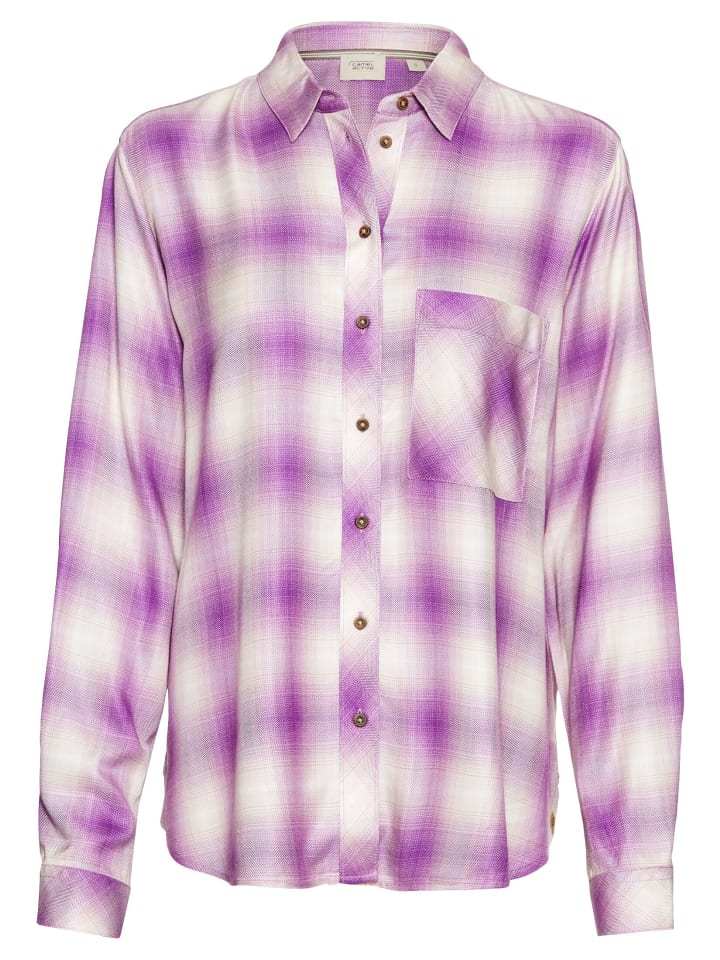 

Блузка Camel Active, цвет violett-weiß