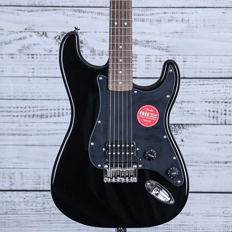 

Электрогитара Squier Sonic Stratocaster HT H Electric Guitar | Black