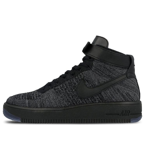

Кроссовки air force 1 high ultra flyknit Nike, серый