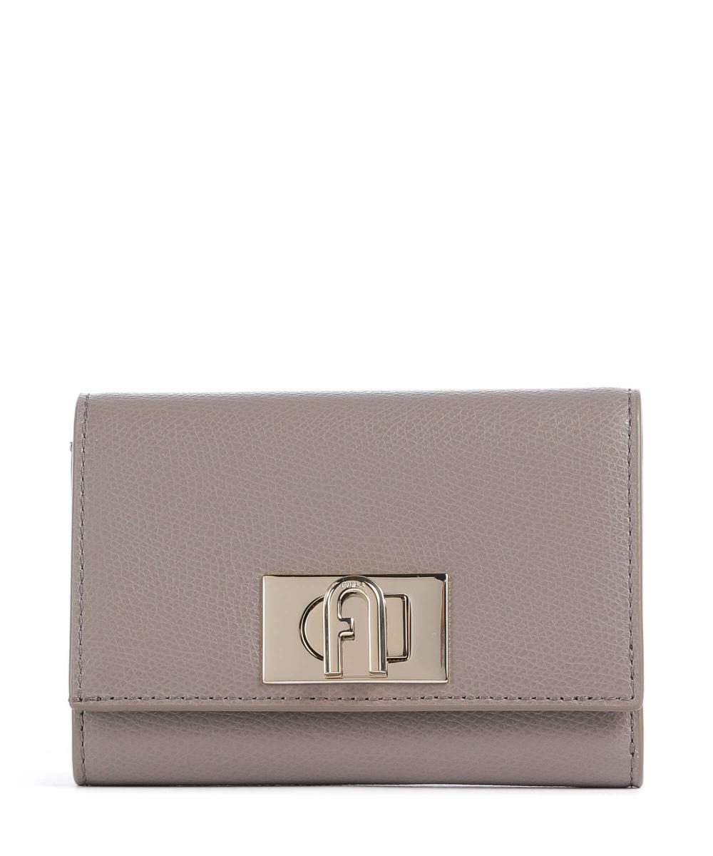 

1927 м кошелек из зернистой кожи Furla, коричневый