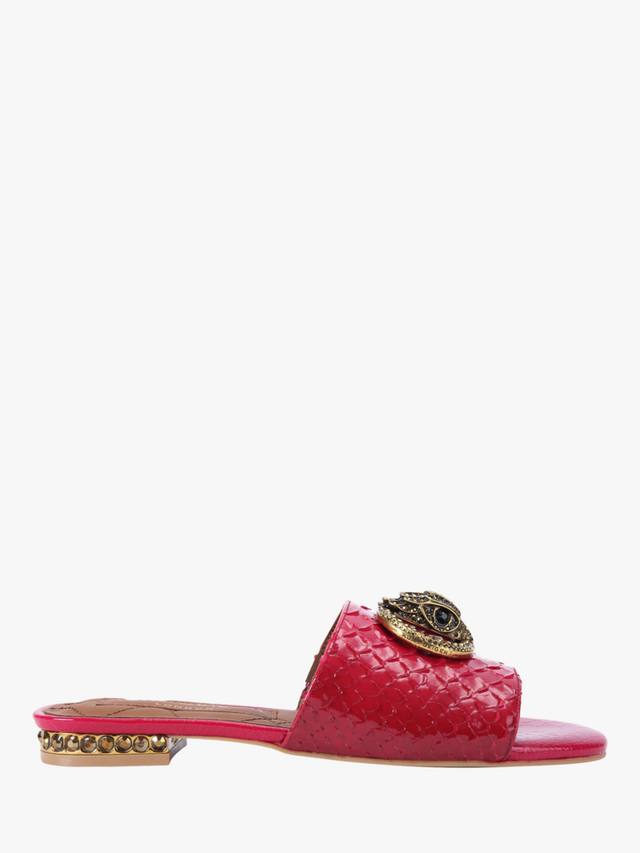 Челси плоские сандалии Kurt Geiger London, Fuchsia
