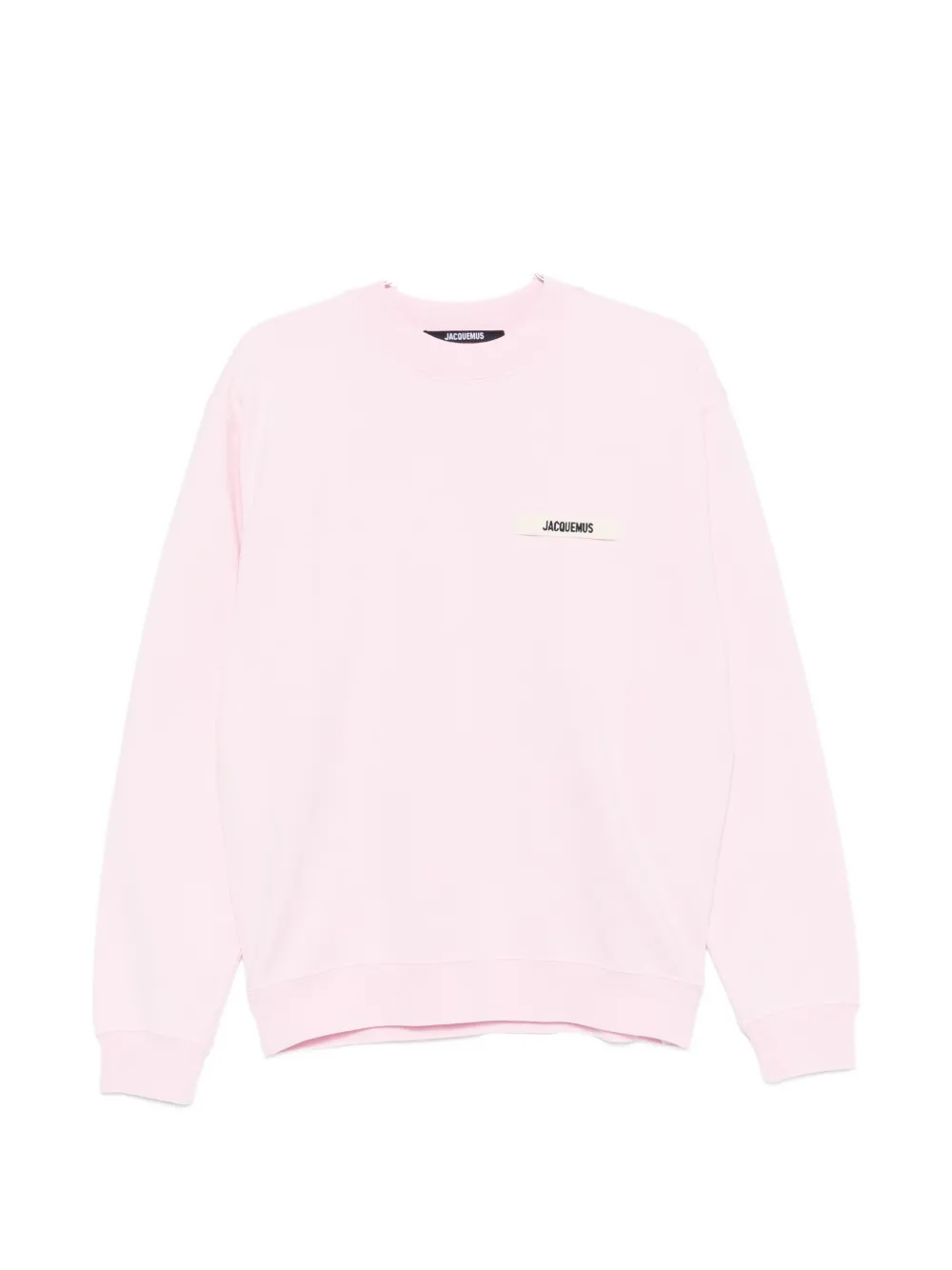 

Свитшот с нашивкой-логотипом Jacquemus, розовый