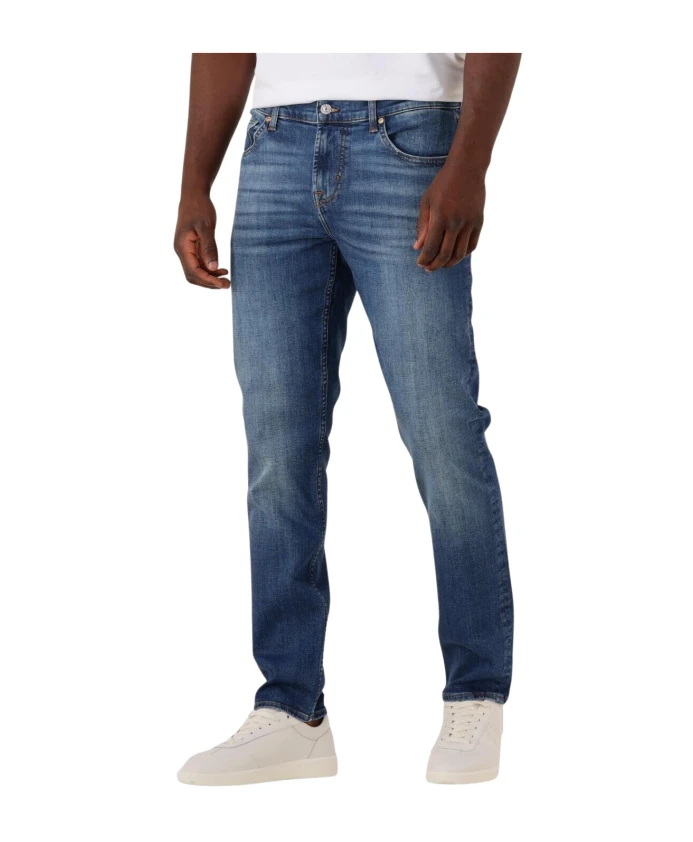 

Узкие зауженные мужские джинсы 7 For All Mankind, синий