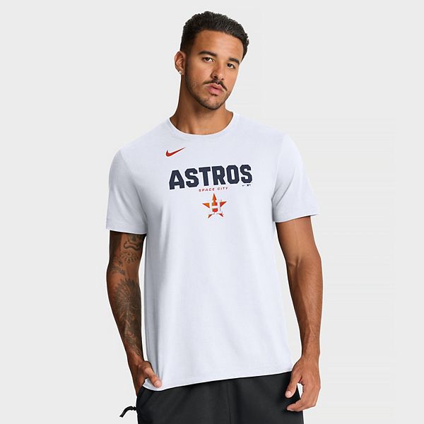 

Мужская белая футболка houston astros с названием команды Nike