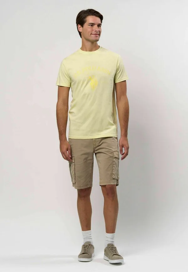 Футболка с принтом умарчибальда U.S. Polo Assn., Wax Yellow — фото 2