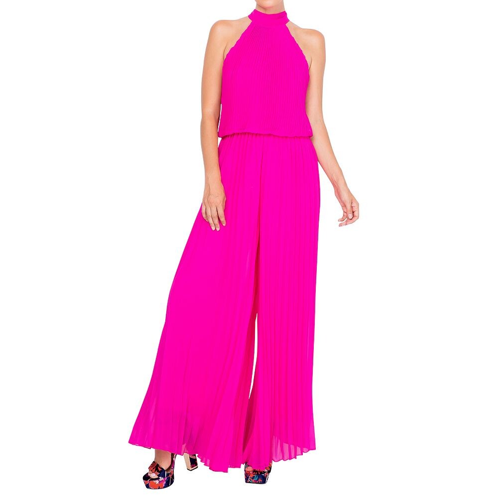 

Комбинезон со складками Wild Orchid Meghan Los Angeles, цвет Magenta