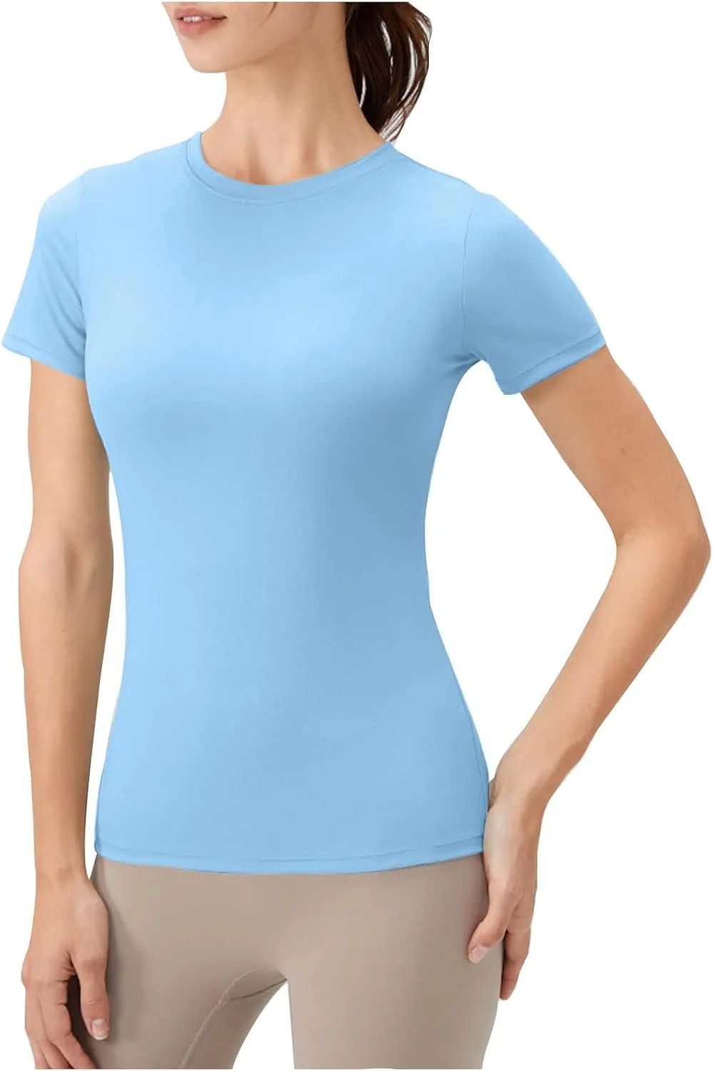 

Женская футболка с коротким рукавом Slim Fit для тренировок