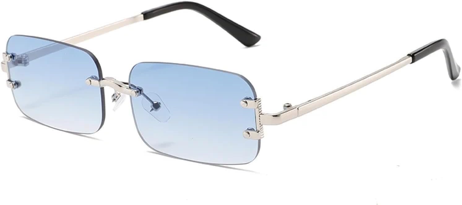 

Солнцезащитные очки с защитой от УФ-излучения UV400 | Женские овальные очки с металлической оправой | Линзы конфетных цветов для занятий спортом на открытом воздухе и вождения DSVIGF, S-gradient Blue