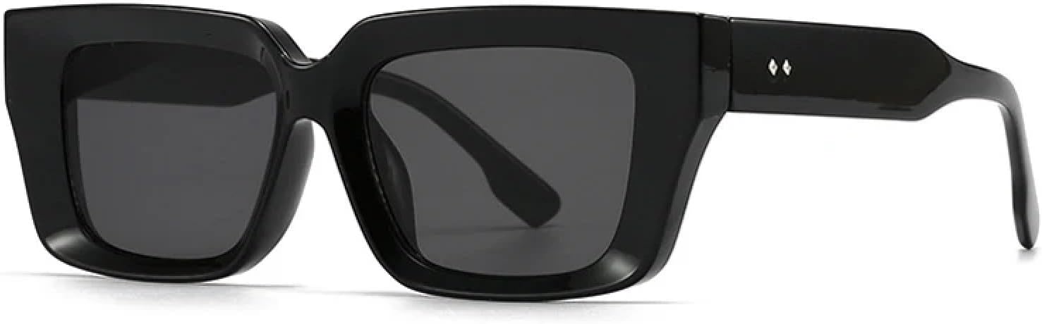 

Солнцезащитные очки с защитой от УФ-излучения UV400 для женщин и мужчин | Прозрачные градиентные линзы конфетных цветов | Для занятий спортом на открытом воздухе DSVIGF, Black Gray