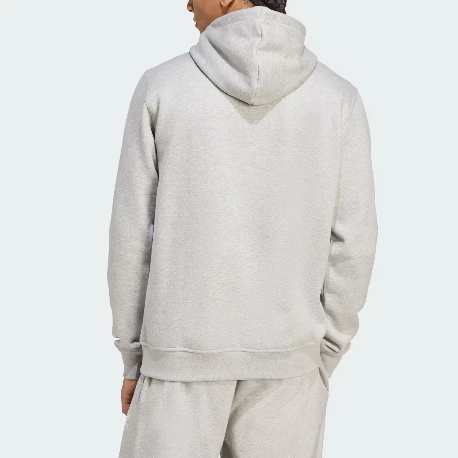 Худи Adidas Originals Trefoil Essentials Medium Gray — фото 3