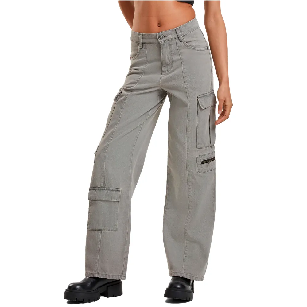 

Джинсы Urban Classics Loose Utility, серый