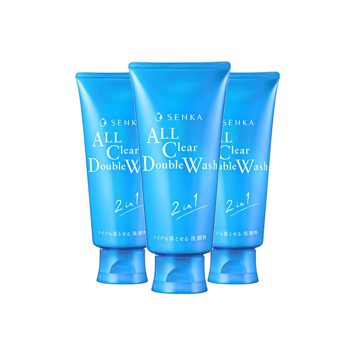 

Увлажняющие пенки для умывания увлажняющие освежающие отшелушивающие очищающие для снятия макияжа 120г*2 SENKA