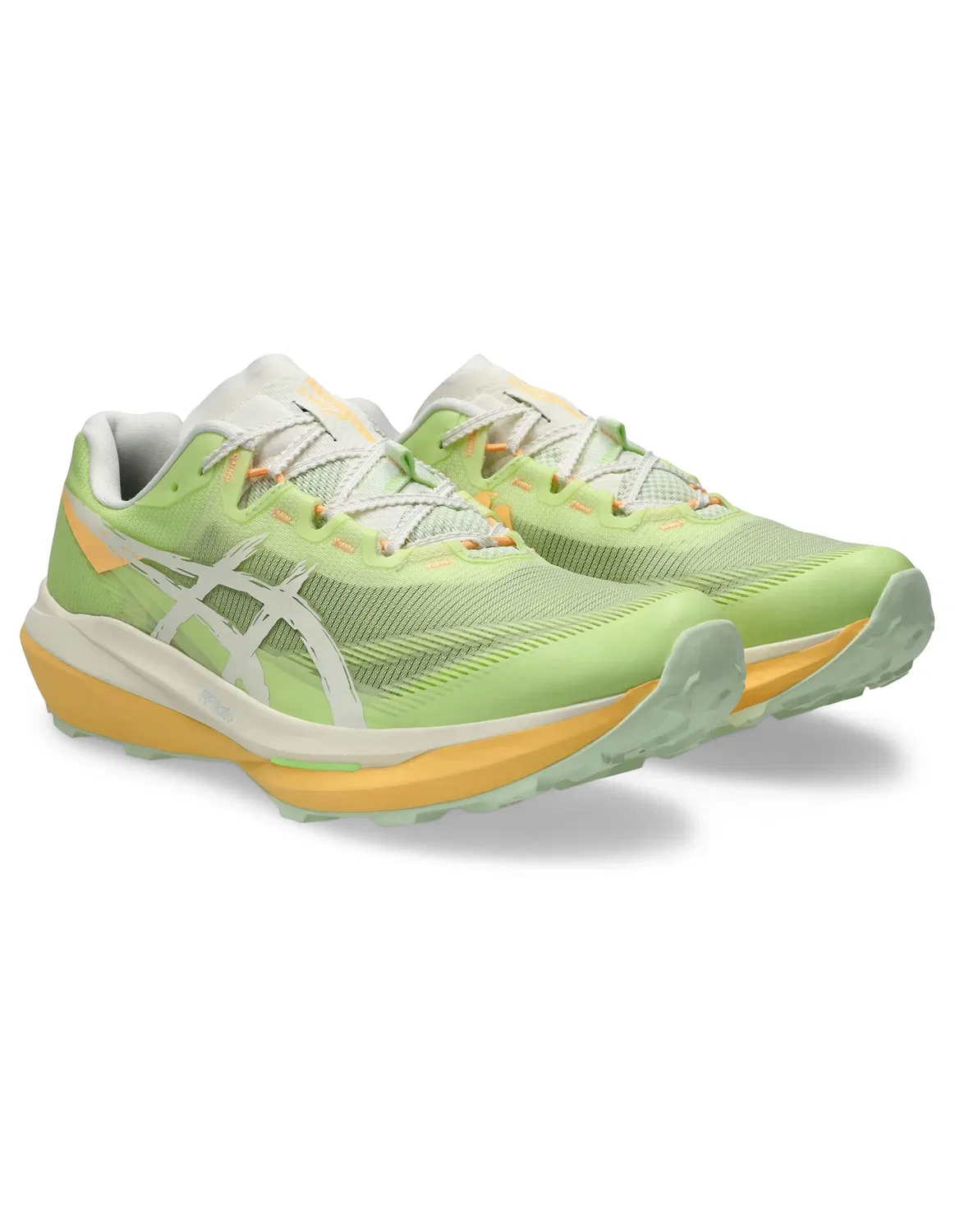 Кроссовки беговые FUJISPEED 4 Asics лаймовый/кремовый