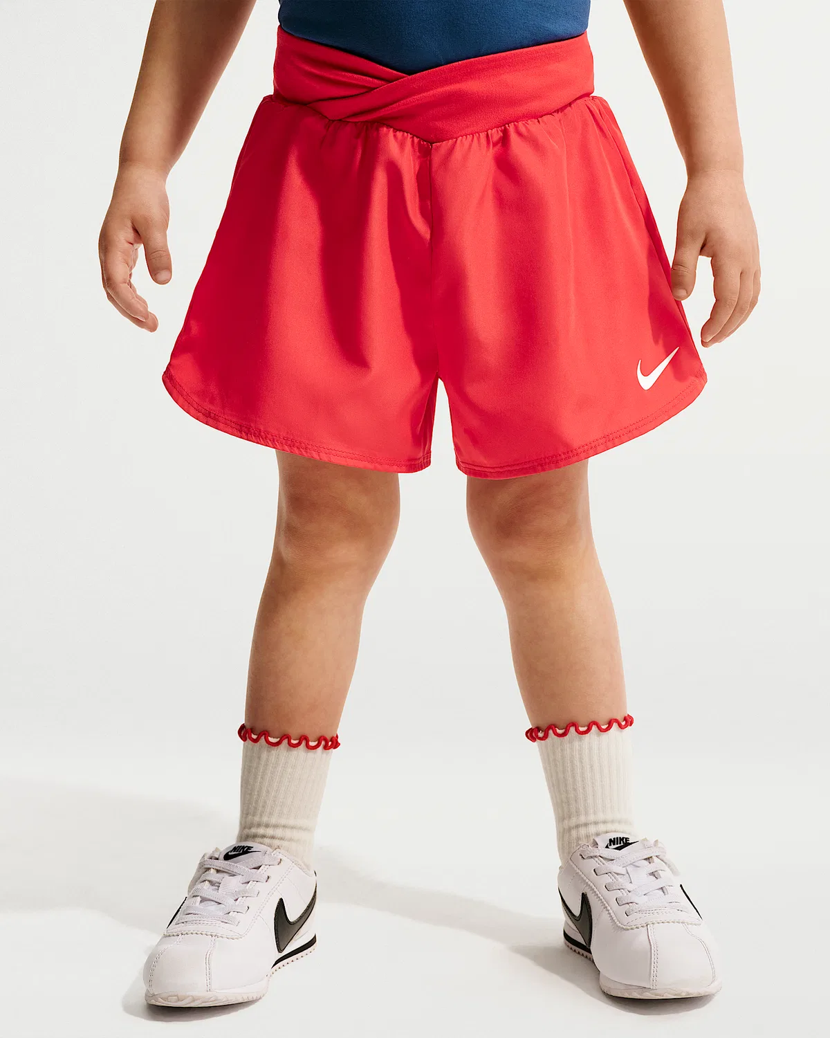 Детский набор Nike Dri-FIT: футболка и шорты, University Red — фото 4