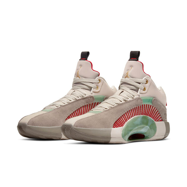 Кроссовки хлопчатобумажные x 35 Air Jordan, серый — фото 3