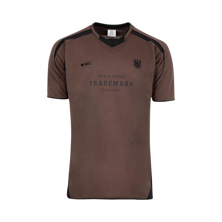 

Джерси Vetements Trademark Football Jersey, Chocolate Brown