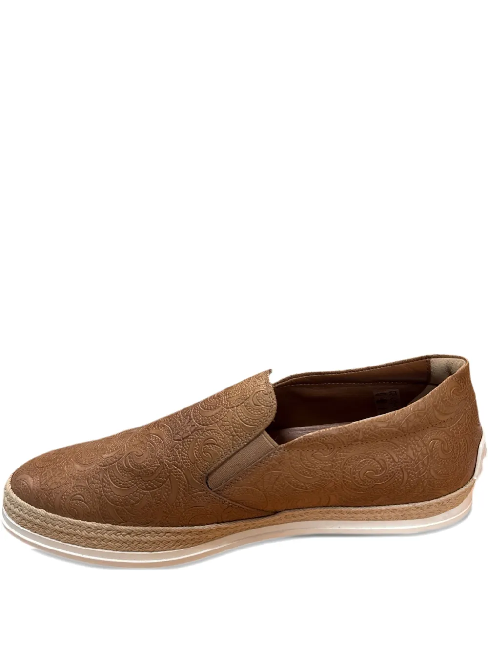 

Лоферы с узором TOD'S, коричневый