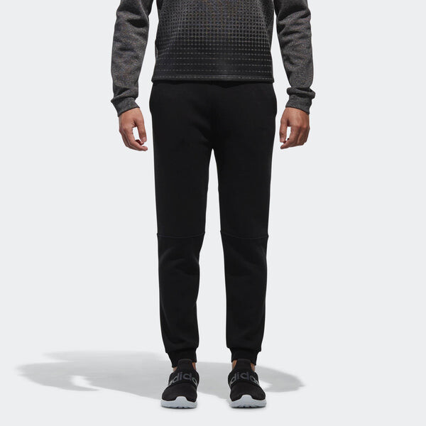 Спортивные штаны adidas neo M Cs Cf Tp Sports Stripe Slim Fit Long Pants Black, черный — фото 3