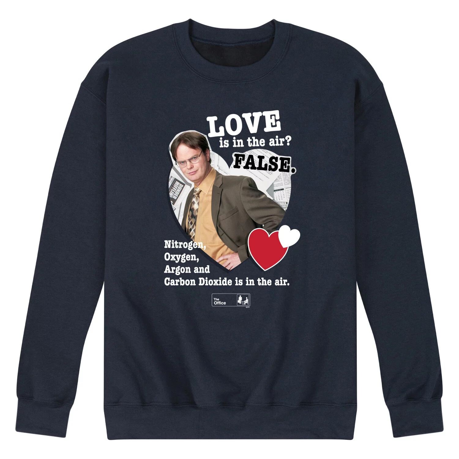 

Мужская толстовка The Office Love In Air Licensed Character
