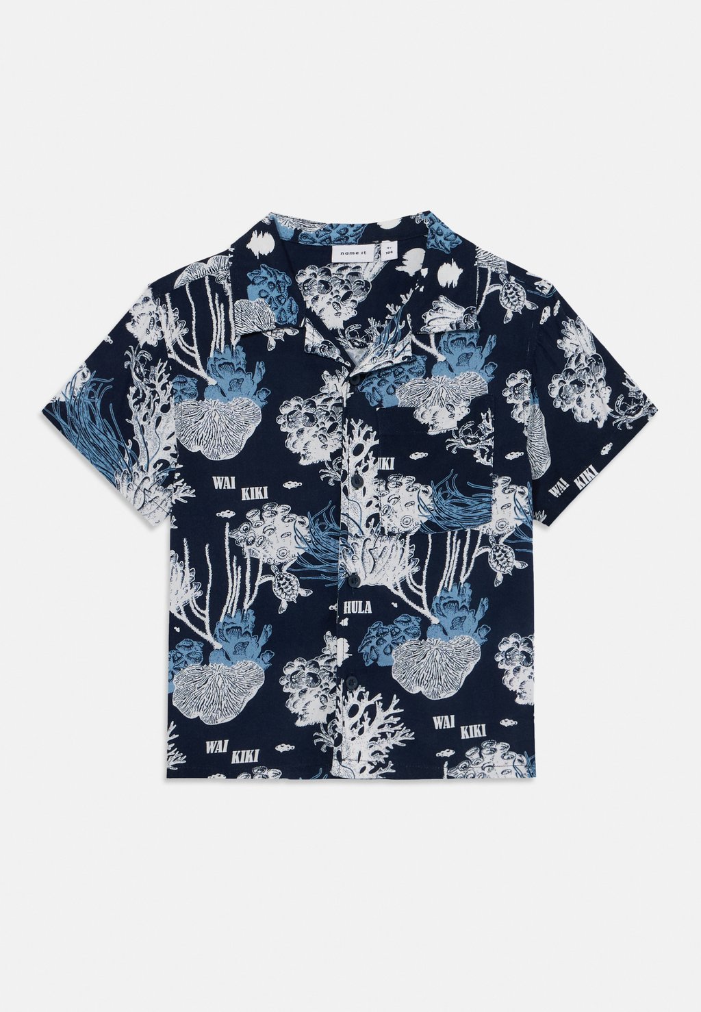 

Рубашка FERANE SHIRT BOX Name it, темно-синий