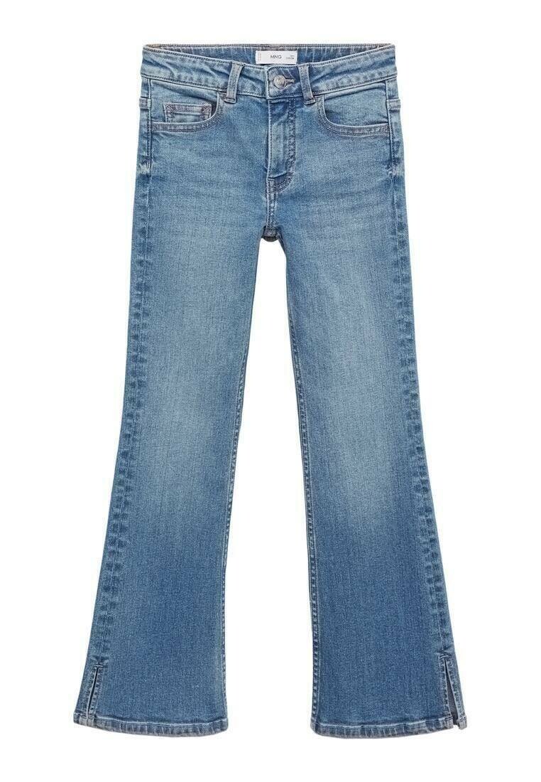 

Расклешенные джинсы Mango Kids, синий