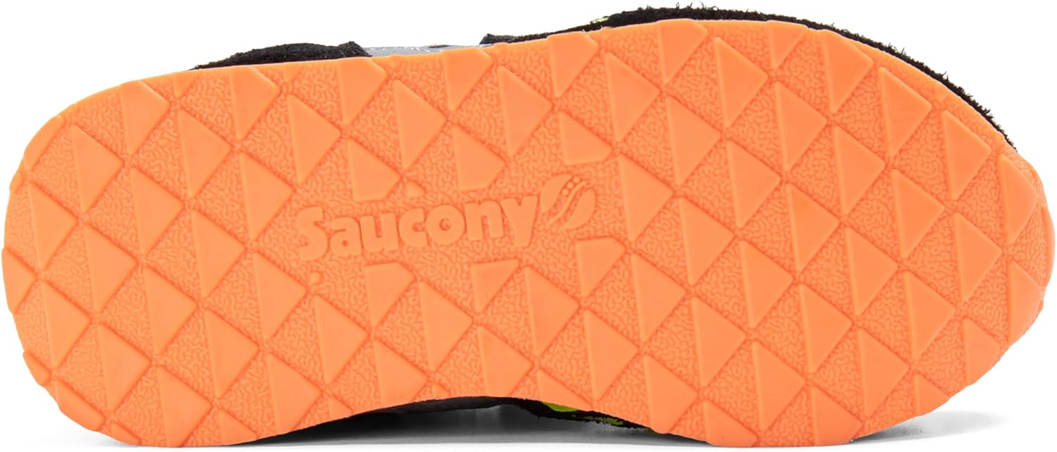 Детские кроссовки Saucony Baby Jazz на липучках, черный — фото 4