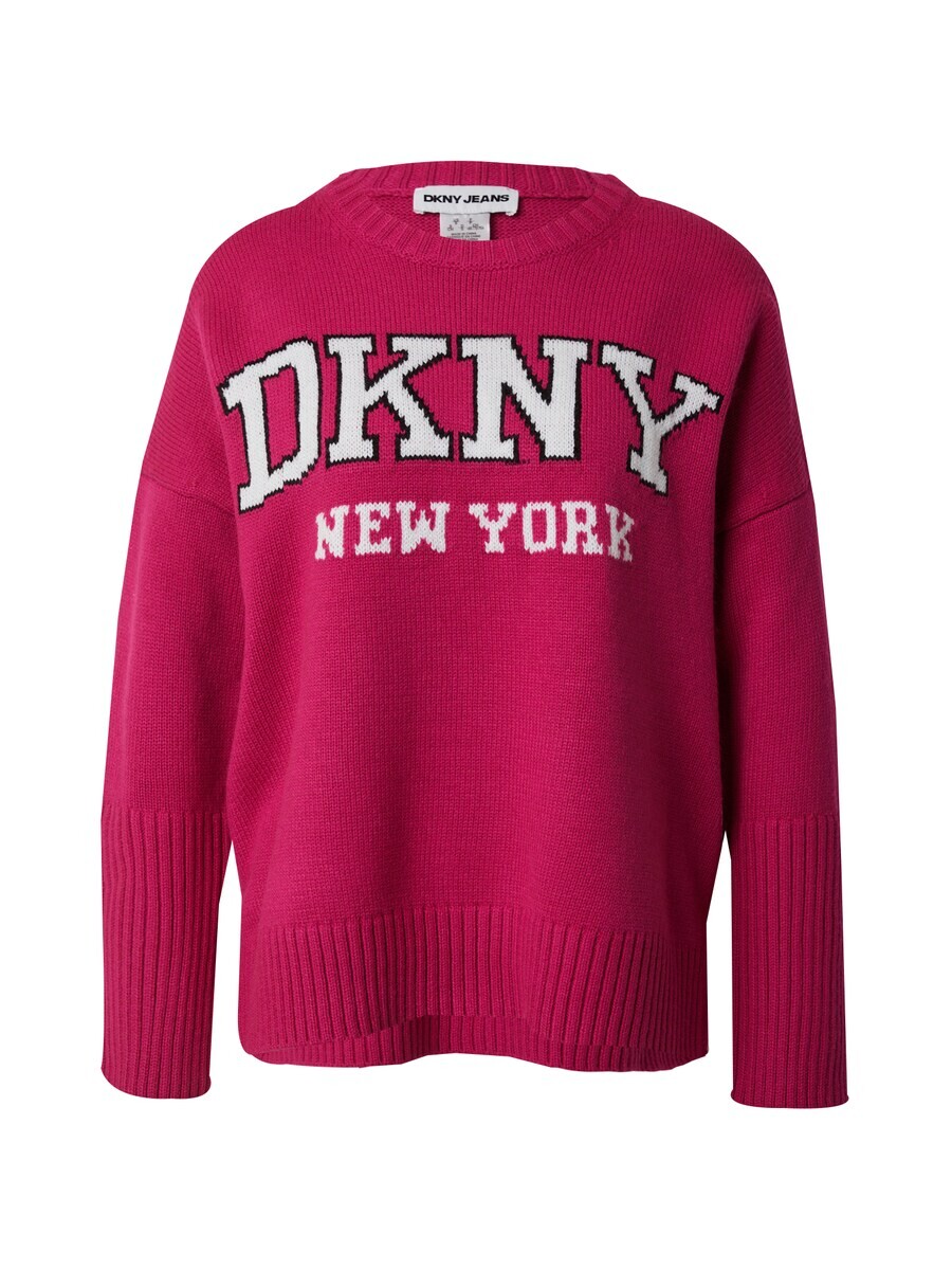 

Тонкий вязаный свитер DKNY Sweater, розовый