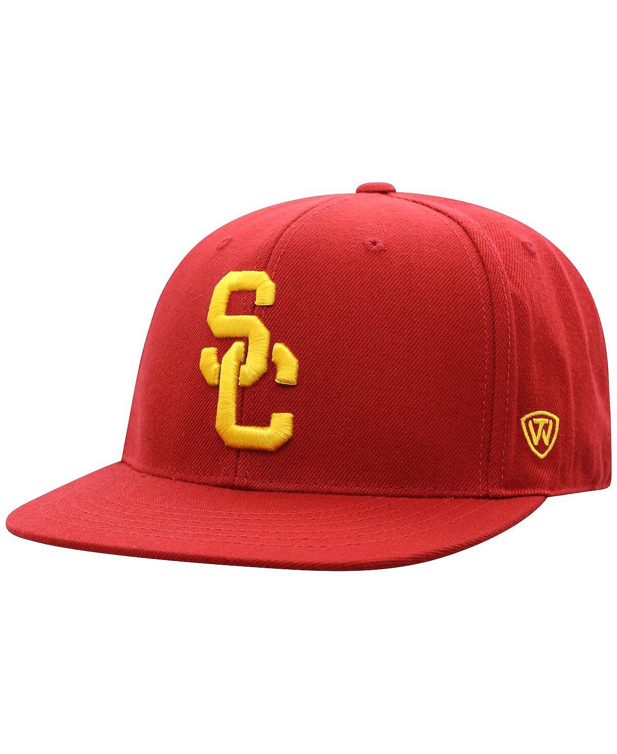 

Мужская приталенная шляпа цвета Cardinal USC Trojans Team Top of the World
