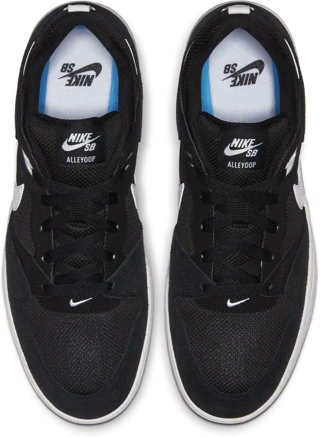 Мужские кроссовки Nike SB Alleyoop, белый/черный — фото 3