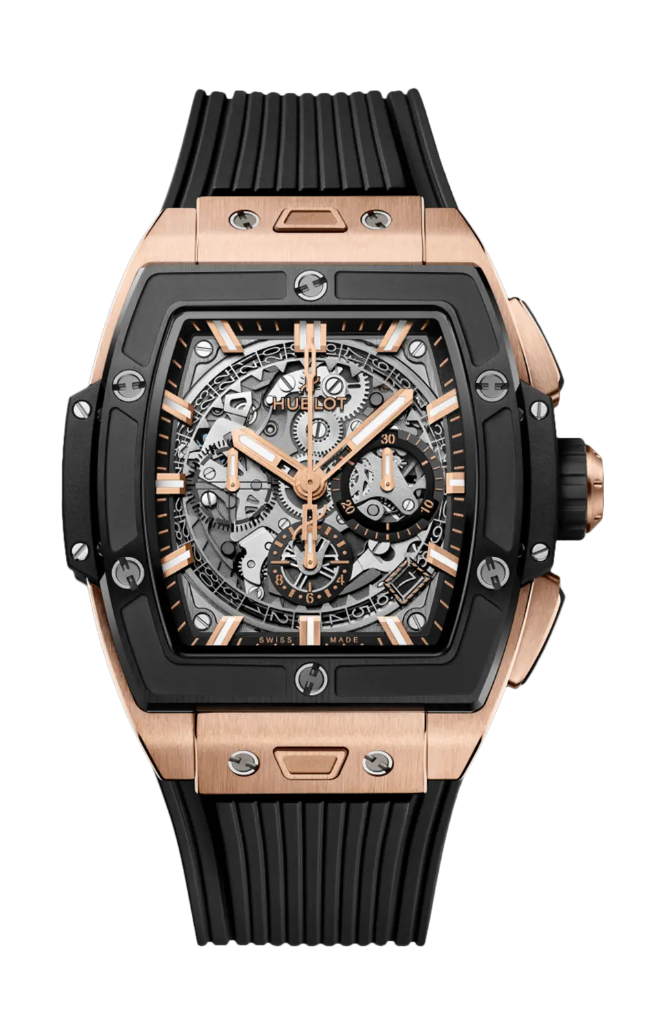 

Часы spirti of big bang king gold ceramic Hublot