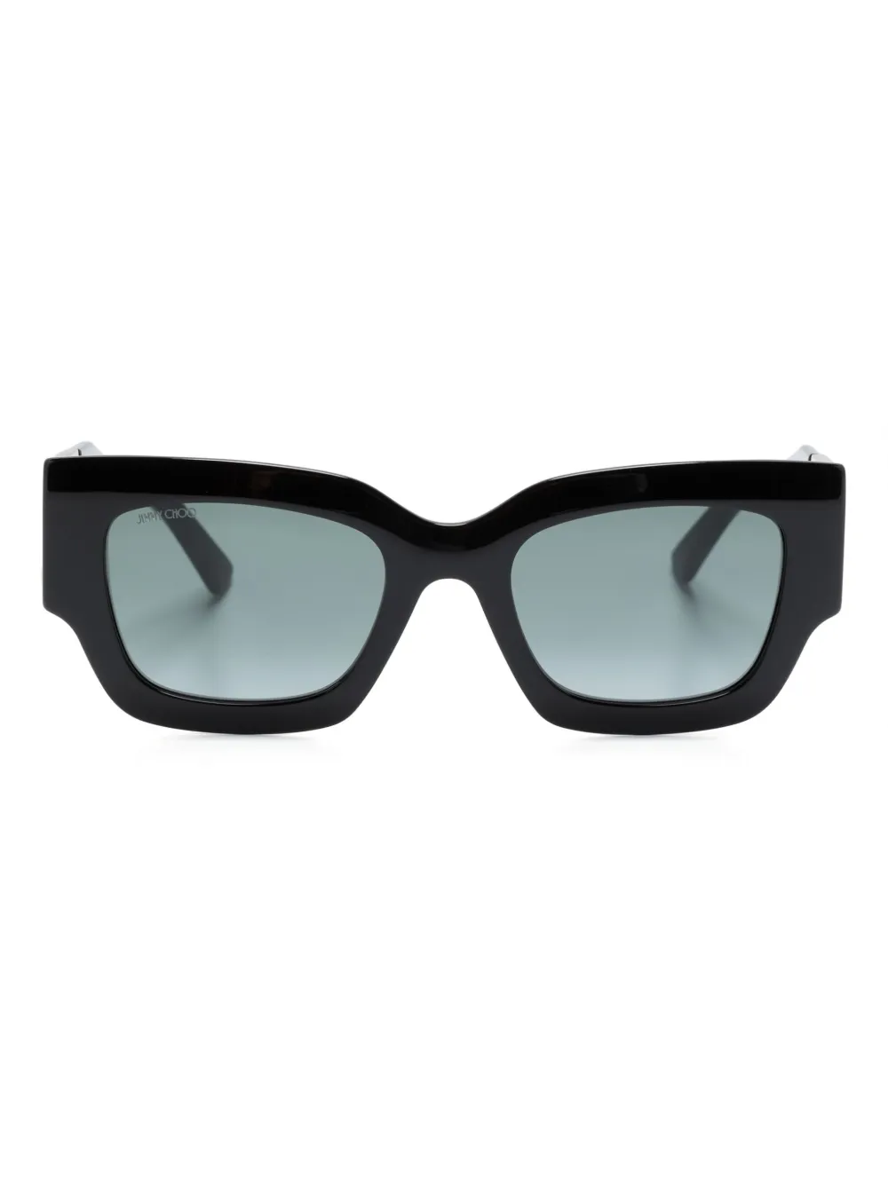 

Солнцезащитные очки NENA/S в квадратной оправе Jimmy Choo Eyewear, черный