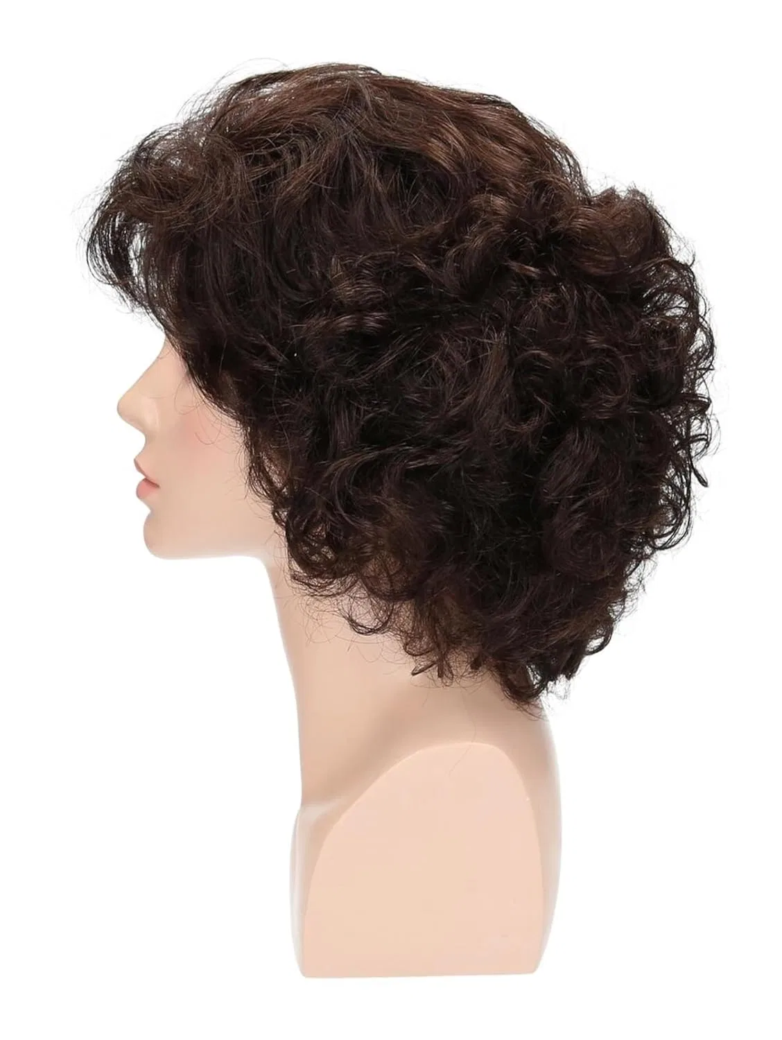 Парик «Violetta» из высококачественных синтетических волос от Lofty Lofty, Dark / Medium Brown — фото 3