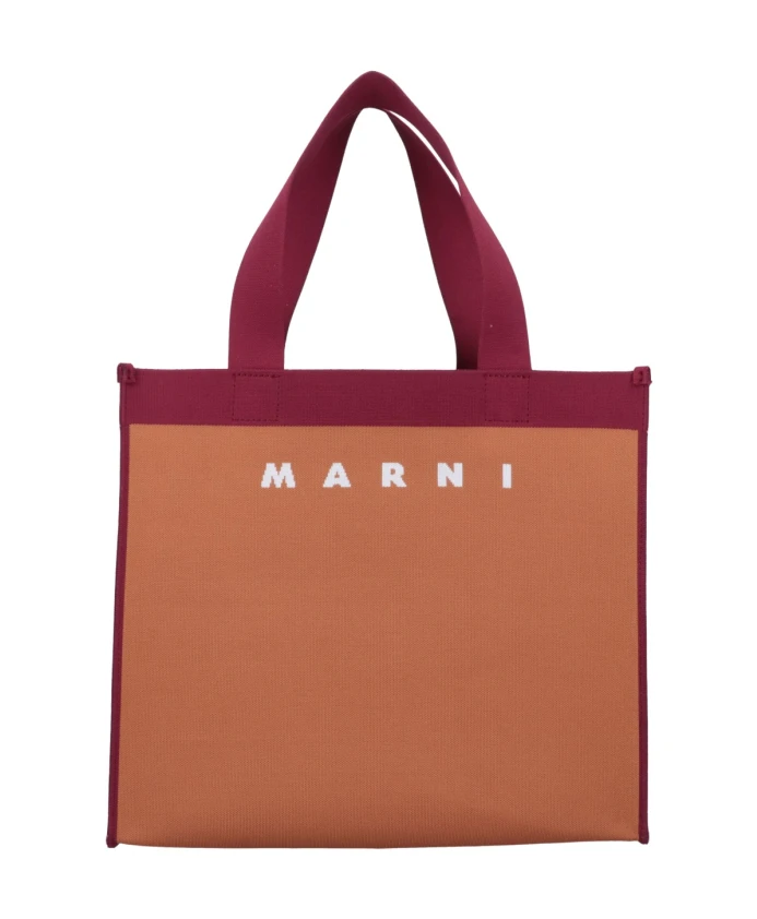 

Стильная сумка тоут Marni, коричневый