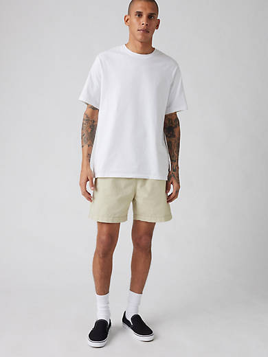 

Мужские шорты Levi's XX Chino Easy из хлопка и льна, цвет Tidal Foam - White