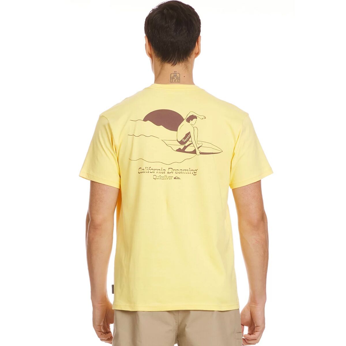 

Высокие лайнеры MT0 рубашка Quiksilver, золотой