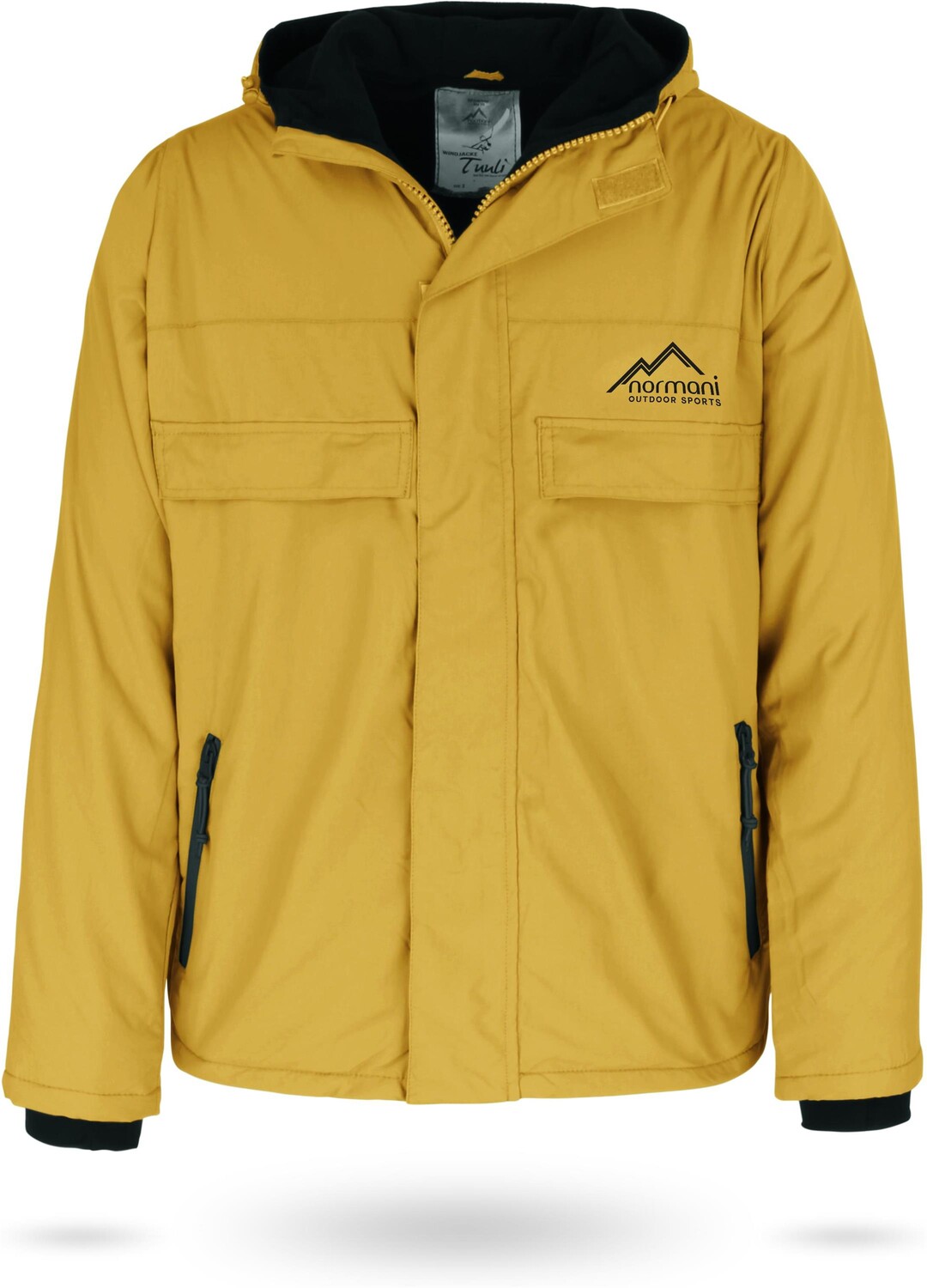 

Дождевик Normani Outdoor Sports Herren Windjacke Tuuli, желтый